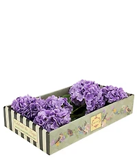 Mark Roberts Vibrant Hydrangea Natural Touch Stems, Boxed Set of 6