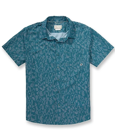 Marmot Air Exchange Fiesta Stripe Short Sleeve Woven Shirt