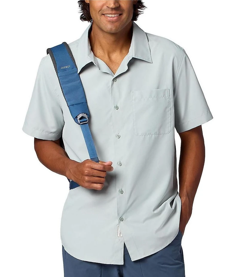 Marmot Air Exchange UPF 40 Solid Short Sleeve Woven Shirt