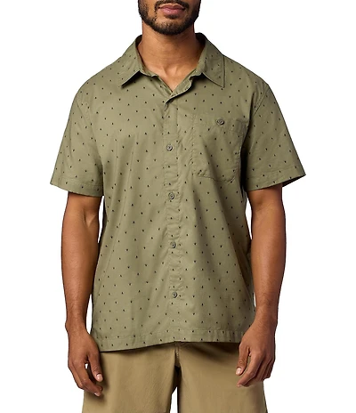 Marmot Cedrus Mini Print Short Sleeve Woven Shirt