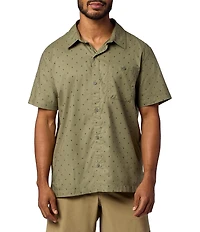 Marmot Cedrus Mini Print Short Sleeve Woven Shirt