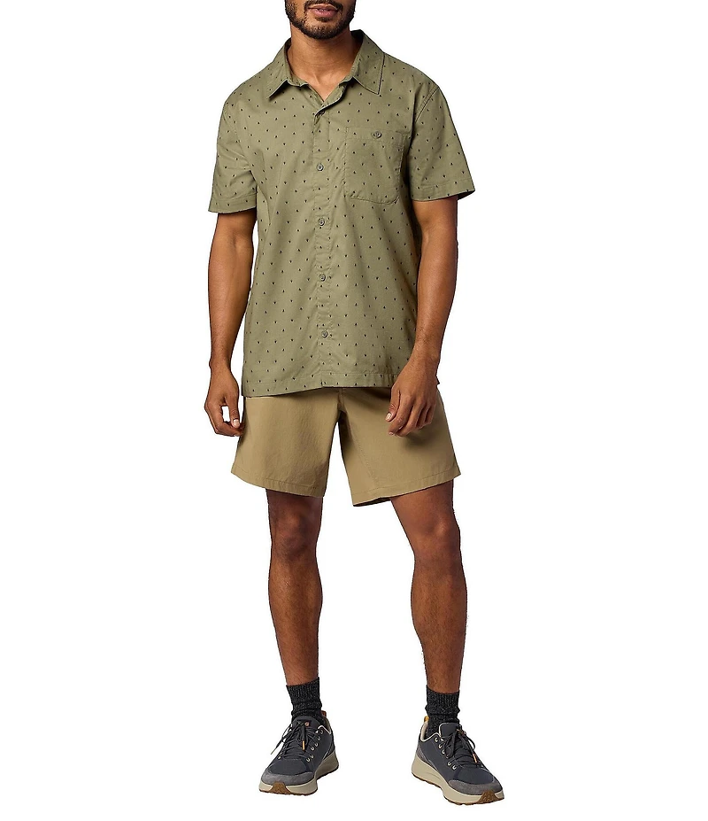 Marmot Cedrus Mini Print Short Sleeve Woven Shirt