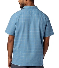 Marmot Cedrus Plaid Short Sleeve Button Front Woven Shirt