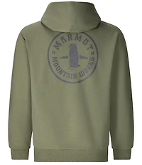 Marmot Circle Critter Graphic Long Sleeve Fleece Hoodie