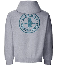 Marmot Circle Critter Graphic Long Sleeve Fleece Hoodie