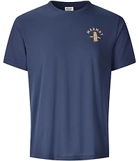 Marmot Circle Critter Graphic Stretch Short Sleeve Ribbed Crew Neck T-Shirt