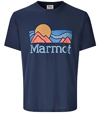 Marmot Coastal Crew Neck Short Sleeve Graphic T-Shirt