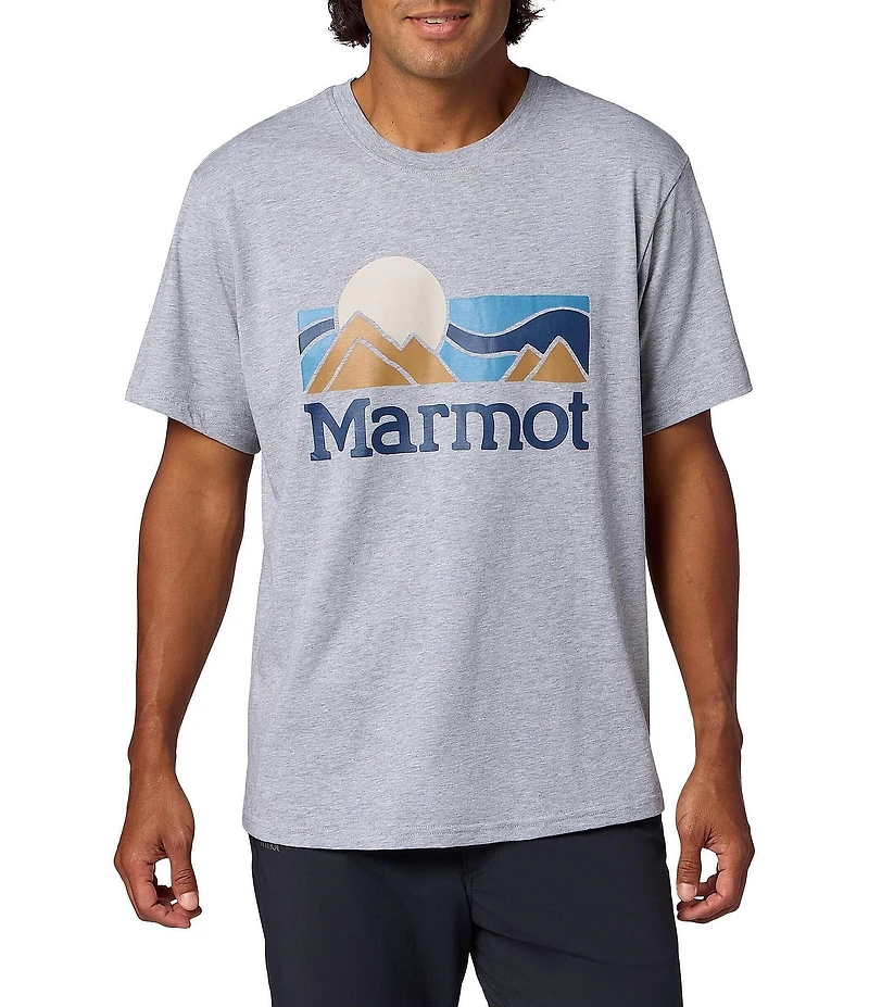 Marmot Coastal Crew Neck Short Sleeve Graphic T-Shirt