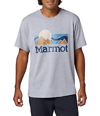 Marmot Coastal Crew Neck Short Sleeve Graphic T-Shirt