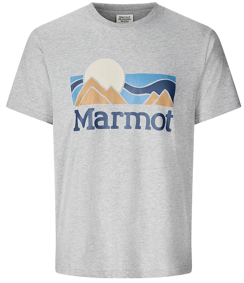 Marmot Coastal Crew Neck Short Sleeve Graphic T-Shirt