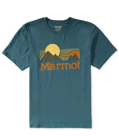 Marmot Coastal Crew Neck Short Sleeve Graphic T-Shirt