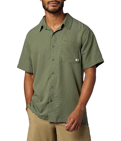 Marmot Eldridge Novelty Stripe Short Sleeve Woven Shirt