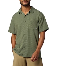 Marmot Eldridge Novelty Stripe Short Sleeve Woven Shirt