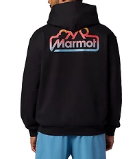 Marmot For Life Graphic Logo Fleece Hoodie