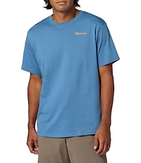 Marmot For Life Short Graphic Ribbed Crew Neck Sleeve T-Shirt