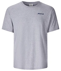 Marmot For Life Short Graphic Ribbed Crew Neck Sleeve T-Shirt