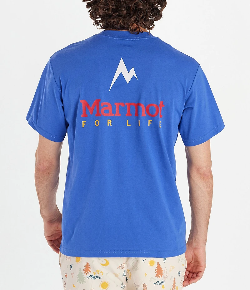 Marmot For Life Short Sleeve Graphic T-Shirt