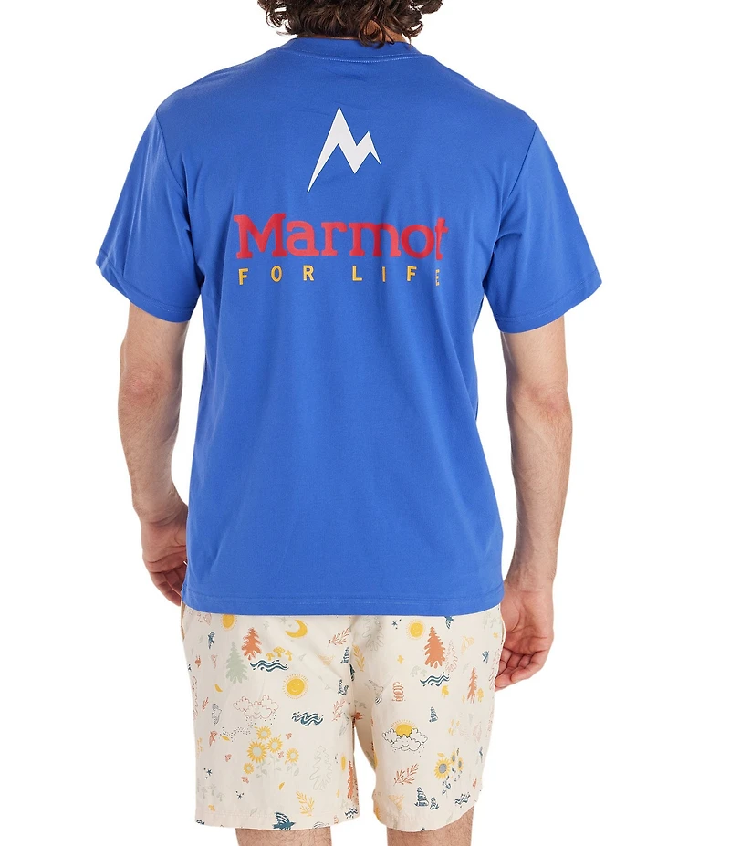 Marmot For Life Short Sleeve Graphic T-Shirt