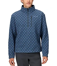 Marmot Heavyweight Drop Line Printed Half-Zip Pullover