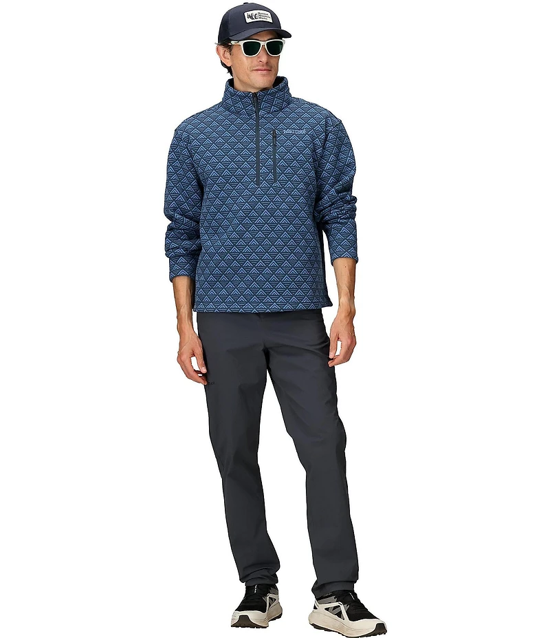 Marmot Heavyweight Drop Line Printed Half-Zip Pullover