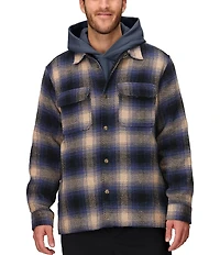 Marmot Open Weave Heavyweight Plaid Flannel Shirt