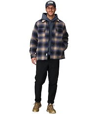 Marmot Open Weave Heavyweight Plaid Flannel Shirt