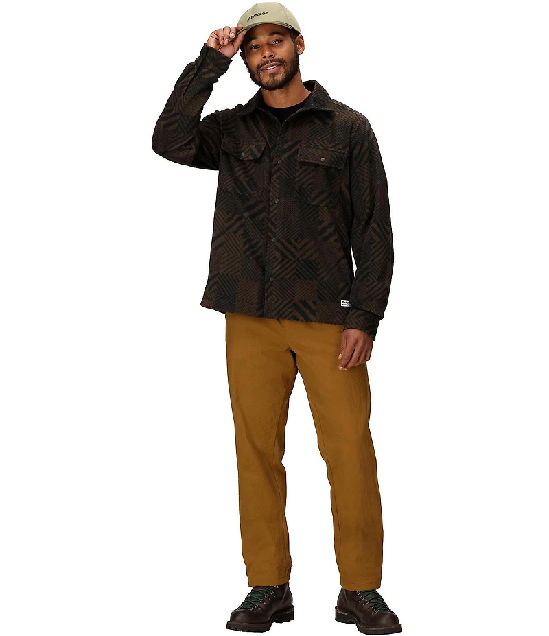 Marmot Patchwork Felton Fleece Long Sleeve Woven Shirt