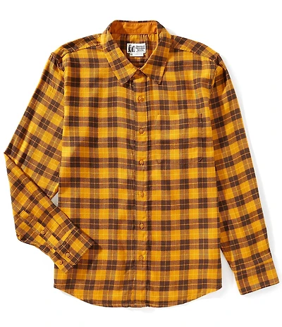 Marmot Plaid Lightweight Flannel Long Sleeve Woven Shirt