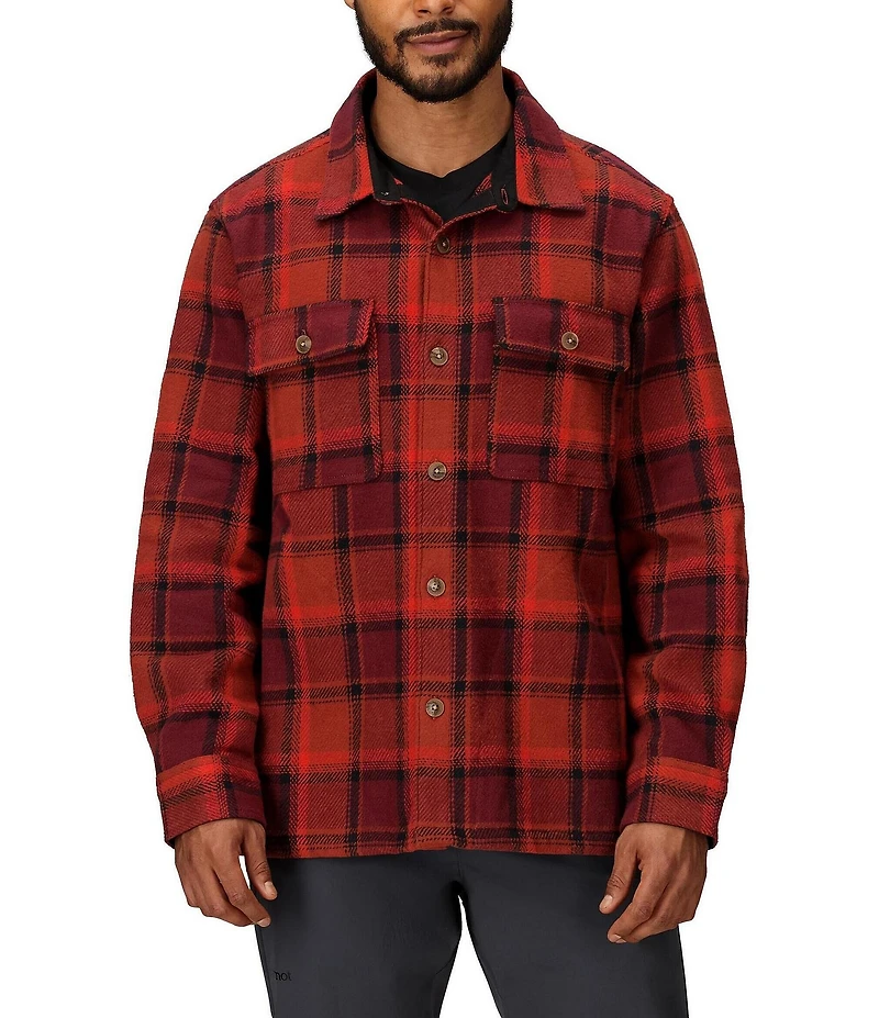 Marmot Plaid Pinecrest Heavyweight Flannel Overshirt