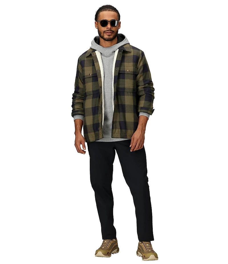 Marmot Ridgefield Sherpa Flannel Shirt Jacket