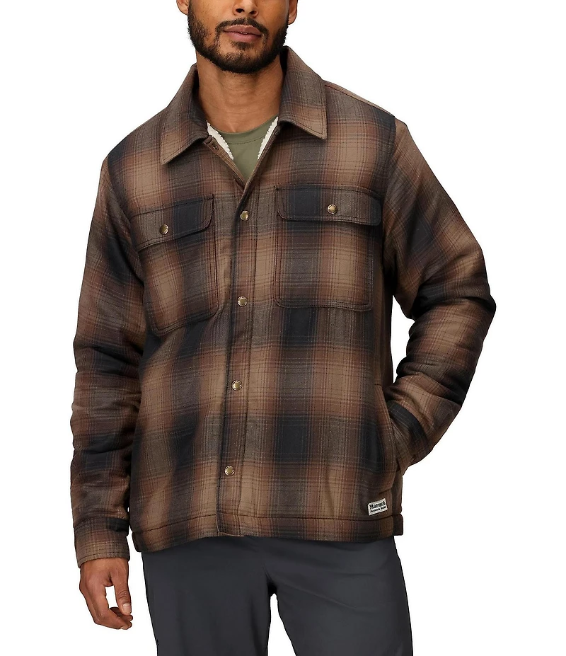 Marmot Ridgefield Sherpa Flannel Shirt Jacket