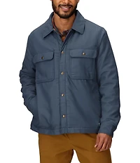 Marmot Solid Ridgefield Sherpa Flannel Shirt Jacket