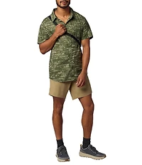 Marmot Spring Creek Camo Short Sleeve Button Front Woven Shirt