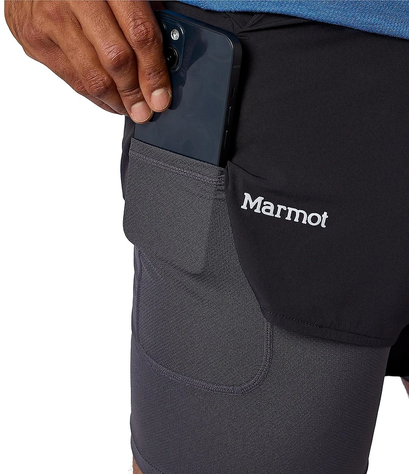 Marmot Unpaved Lined 5#double; Inseam Shorts