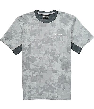 Marmot Uptrail Camo Performance Stretch Short Sleeve T-Shirt
