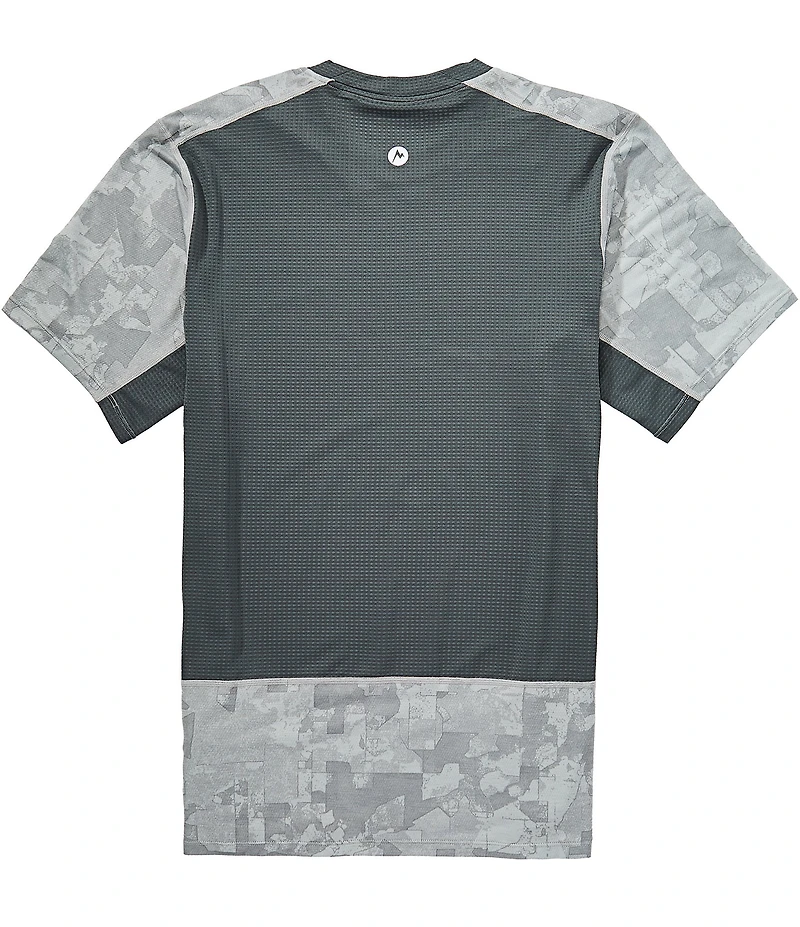 Marmot Uptrail Camo Performance Stretch Short Sleeve T-Shirt