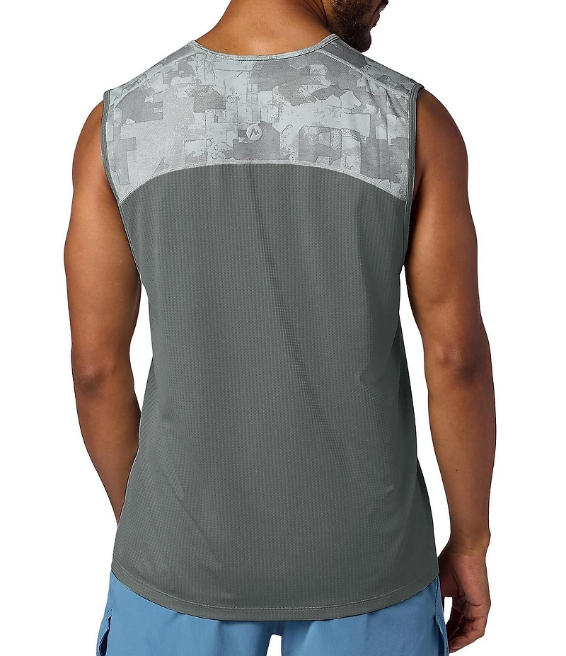 Marmot Uptrail Stretch Camo Muscle Tank