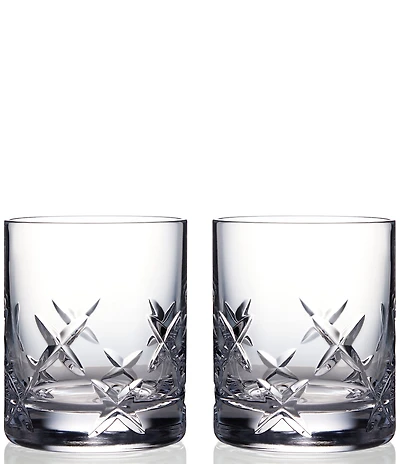 Marquis by Collection Riverdale Collection Crystal Double-old Fashion, Set of 2