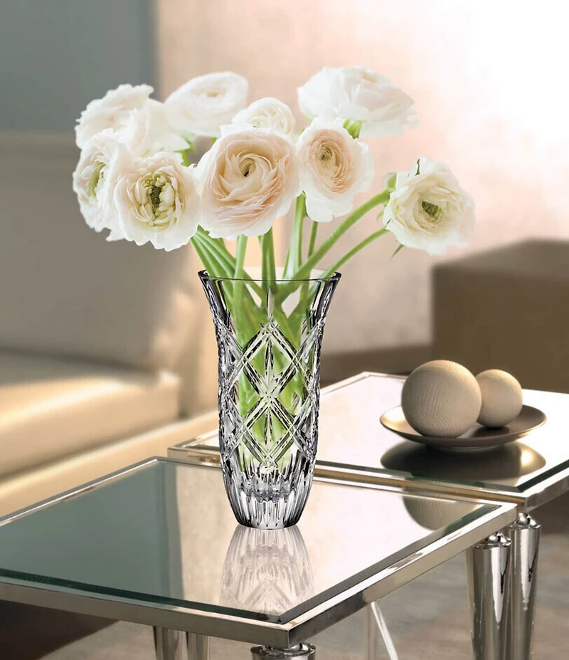 Marquis by Waterford Crystal Lacey Vase, 9#double;