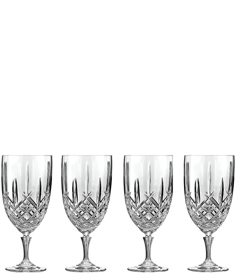 Waterford Markham Collection from Marquis 4-Piece Traditional Crystal Iced Beverage Glass Set