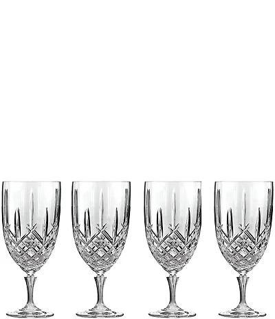 Waterford Markham Collection from Marquis 4-Piece Traditional Crystal Iced Beverage Glass Set