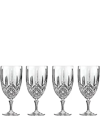 Waterford Markham Collection from Marquis 4-Piece Traditional Crystal Iced Beverage Glass Set