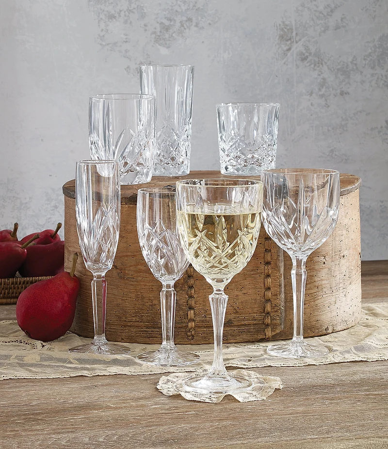 Marquis by Waterford Markham 4-Piece Traditional Crystal Wine Glass Set