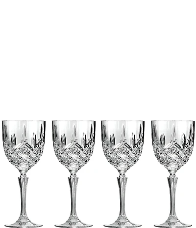 Marquis by Waterford Markham 4-Piece Traditional Crystal Wine Glass Set