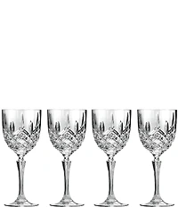 Marquis by Waterford Markham 4-Piece Traditional Crystal Wine Glass Set