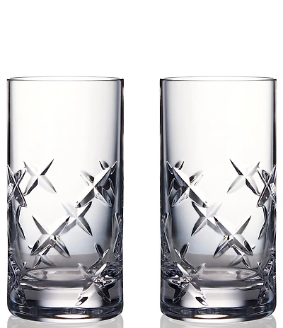 Marquis by Waterford Riverdale Collection Crystal Highball, Set of 2