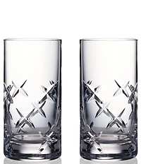 Marquis by Waterford Riverdale Collection Crystal Highball, Set of 2