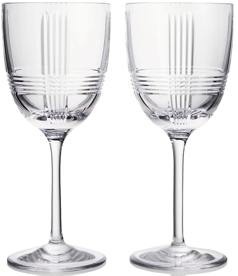 Waterford Marquis by Waterford Vector White Wine Glasses, Set Of 2