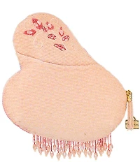 Mary Frances A Leg To Stand On Flamingo Beaded Crossbody Bag