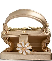 Mary Frances Basket of Sunshine Beaded Floral Convertible Bag